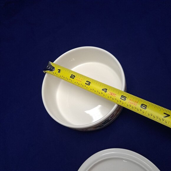 Mikasa Holiday Orchard Covered Candy Dish Trinket Box Christmas Gold Accents - Picture 5 of 13